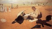 At the Beach Edgar Degas